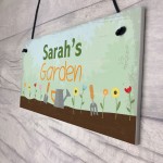 Garden Sign For Gardening Lover Plaque Garden Summer House Sign