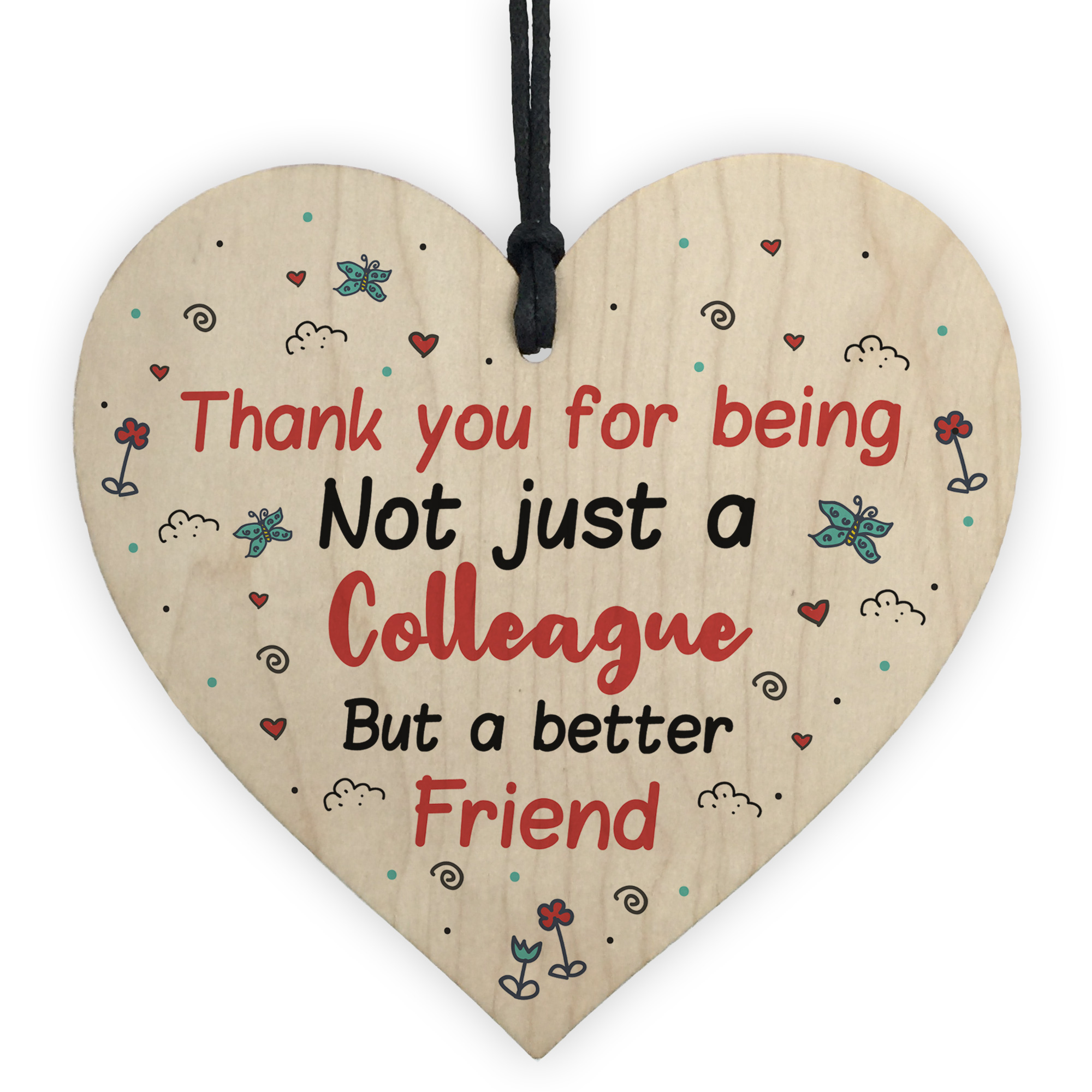 Thank You Colleague Gifts Birthday Christmas Colleague Plaques