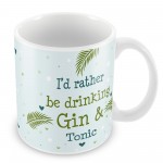 Drinking Gin & Tonic Novelty Gift Mug Friendship Gifts