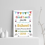 Personalised Nursery School Gift Print Good Luck Nursery Gift