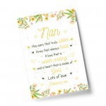 Nan Gift Personalised Print Birthday Xmas Nan Gift From Child