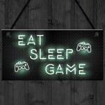 Gaming Gifts Eat Sleep Game Novelty Gamer Son Gifts Gaming Gift