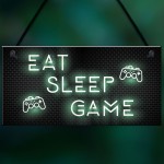 Gaming Gifts Eat Sleep Game Novelty Gamer Son Gifts Gaming Gift