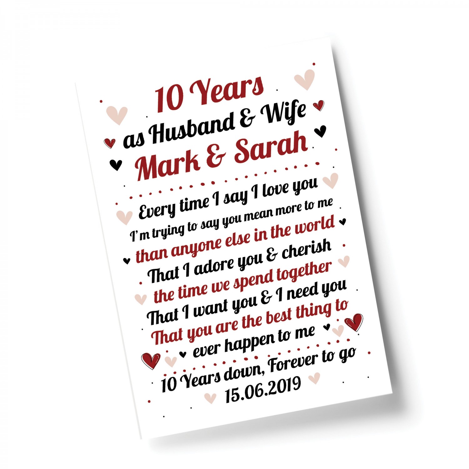 what to buy husband for 10th wedding anniversary