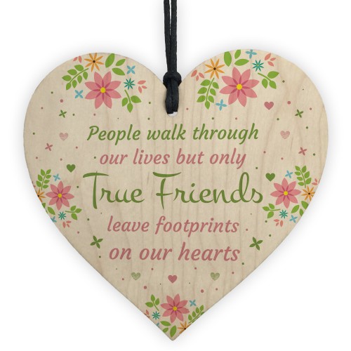 Best Friend Birthday Christmas Heart Sentiment Friendship Gift