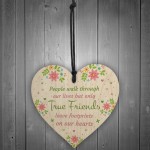 Best Friend Birthday Christmas Heart Sentiment Friendship Gift