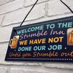 Funny Bar Sign Stumble Inn Novelty Bar Pub Signs And Plaques 