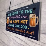 Funny Bar Sign Stumble Inn Novelty Bar Pub Signs And Plaques 