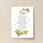 Nan Poem Print Nan Birthday Christmas Gift Print Nan Gift