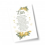 Nan Poem Print Nan Birthday Christmas Gift Print Nan Gift