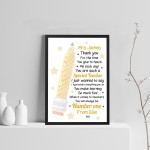 THANKYOU TEACHER GIFT Personalised Print Gift Teaching Assistant