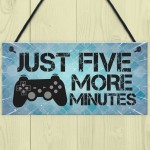 Funny Gamer Gift For Son Gaming Sign ManCave Sign Playstation