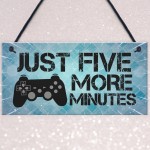 Funny Gamer Gift For Son Gaming Sign ManCave Sign Playstation