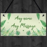 Personalised Garden Summer House Garden Shed Sign Family Gift