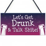 Funny Bar Sign For Garden Home Bar ManCave Alcohol Beer Gin Gift