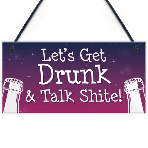 Funny Bar Sign For Garden Home Bar ManCave Alcohol Beer Gin Gift