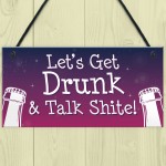 Funny Bar Sign For Garden Home Bar ManCave Alcohol Beer Gin Gift