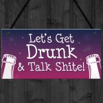 Funny Bar Sign For Garden Home Bar ManCave Alcohol Beer Gin Gift