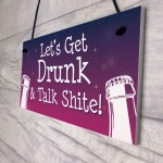 Funny Bar Sign For Garden Home Bar ManCave Alcohol Beer Gin Gift