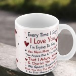 Anniversary Gift For Husband Wife Boy Girl Valentines Gift Mug