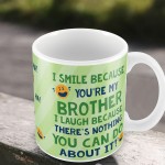 Funny Brother Mug Birthday Christmas Gift From Brother Sister