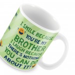 Funny Brother Mug Birthday Christmas Gift From Brother Sister