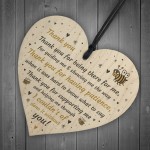 Special Thankyou Gift Wood Heart Boyfriend Girlfriend Husband 