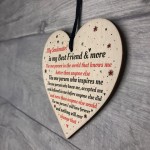 Soulmate Gift Wooden Heart Birthday Anniversary Gift For Him Her