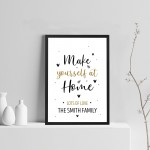 New Home Gift Personalised First Home Our First Home Print