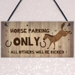 Horse Sign Funny Sign For Stables Signs About Horses Beware Gift