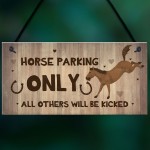 Horse Sign Funny Sign For Stables Signs About Horses Beware Gift