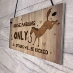 Horse Sign Funny Sign For Stables Signs About Horses Beware Gift