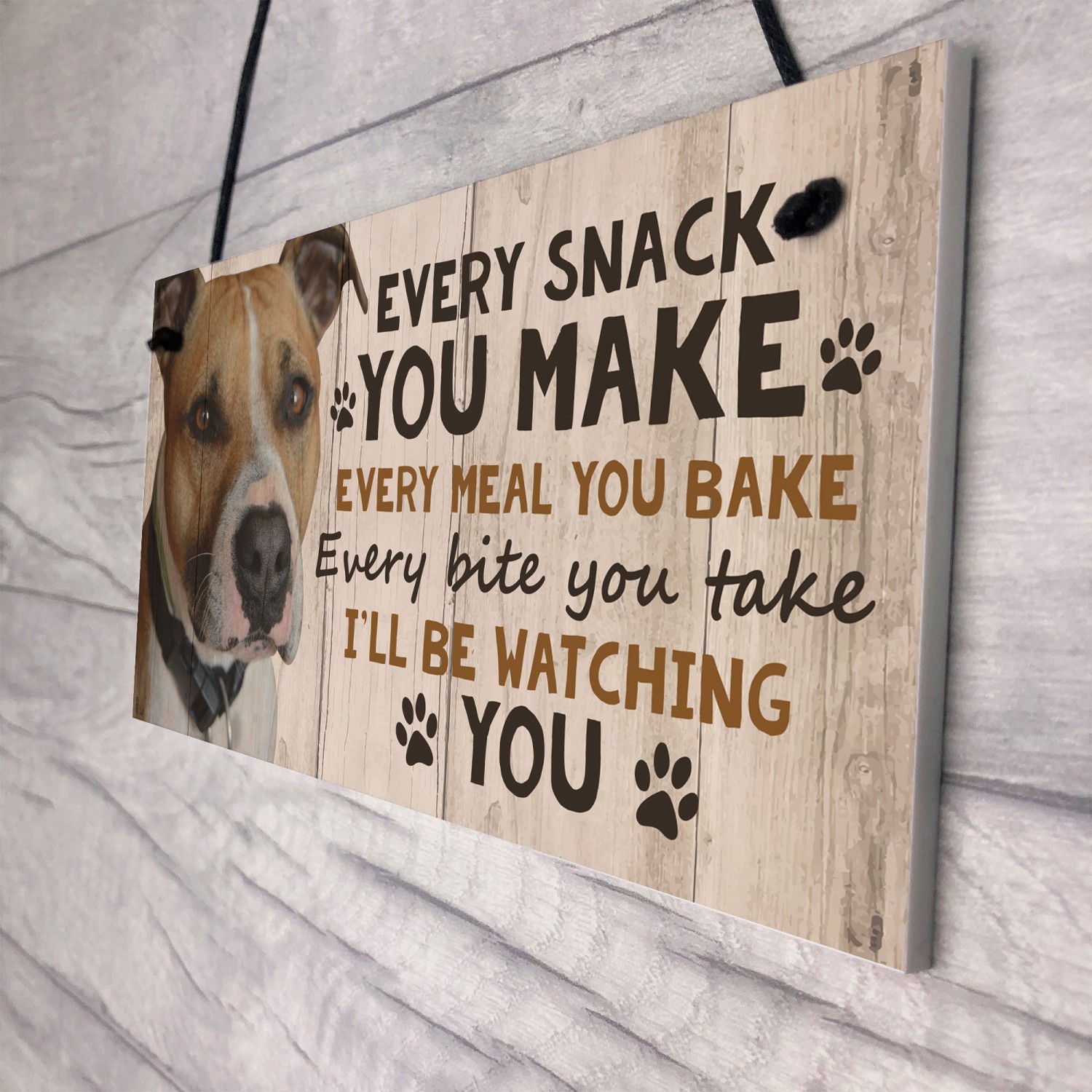 Dog Sign For Home Funny Dog Gift Beware Of The Dog Plaque Funny