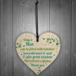 Nan Gift Thank You Wooden Heart Plaque Gift For Nan Birthday