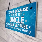 Funny Uncle Gift Plaque Novelty Uncle Birthday Christmas Gift 