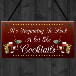 Funny Christmas Sign For Home Bar Man Cave Bar Sign Alcohol Gift