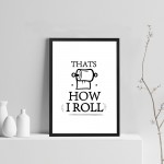 Funny Toilet Sign Toilet Decor Framed Print New Home Gift