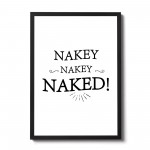 Bathroom Quote Print Funny Framed Print Bathroom Decor New Home