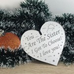 Sister Gift Birthday Christmas Gift Best Friend Mirror Heart