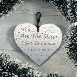 Sister Gift Birthday Christmas Gift Best Friend Mirror Heart