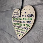 Son Gifts From Mum And Dad Wooden Heart Son Birthday Christmas