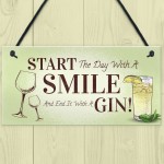 Funny Gin Gift Hanging Kitchen Bar Plaque Gin Lover Gift 