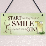 Funny Gin Gift Hanging Kitchen Bar Plaque Gin Lover Gift 