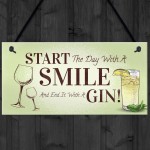 Funny Gin Gift Hanging Kitchen Bar Plaque Gin Lover Gift 