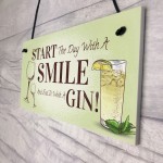 Funny Gin Gift Hanging Kitchen Bar Plaque Gin Lover Gift 