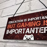 Funny Gaming Sign Playstation Inspired Novelty Christmas Gift