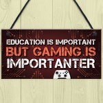 Funny Gaming Sign Xbox Inspired Novelty Christmas Gift For Son