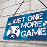 Gaming Sign For Door Boys Bedroom Man Cave Plaque Gamer Gift