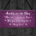 Special Auntie Gift Sign Auntie Birthday Christmas Gift Keepsake