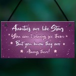 Special Auntie Gift Sign Auntie Birthday Christmas Gift Keepsake